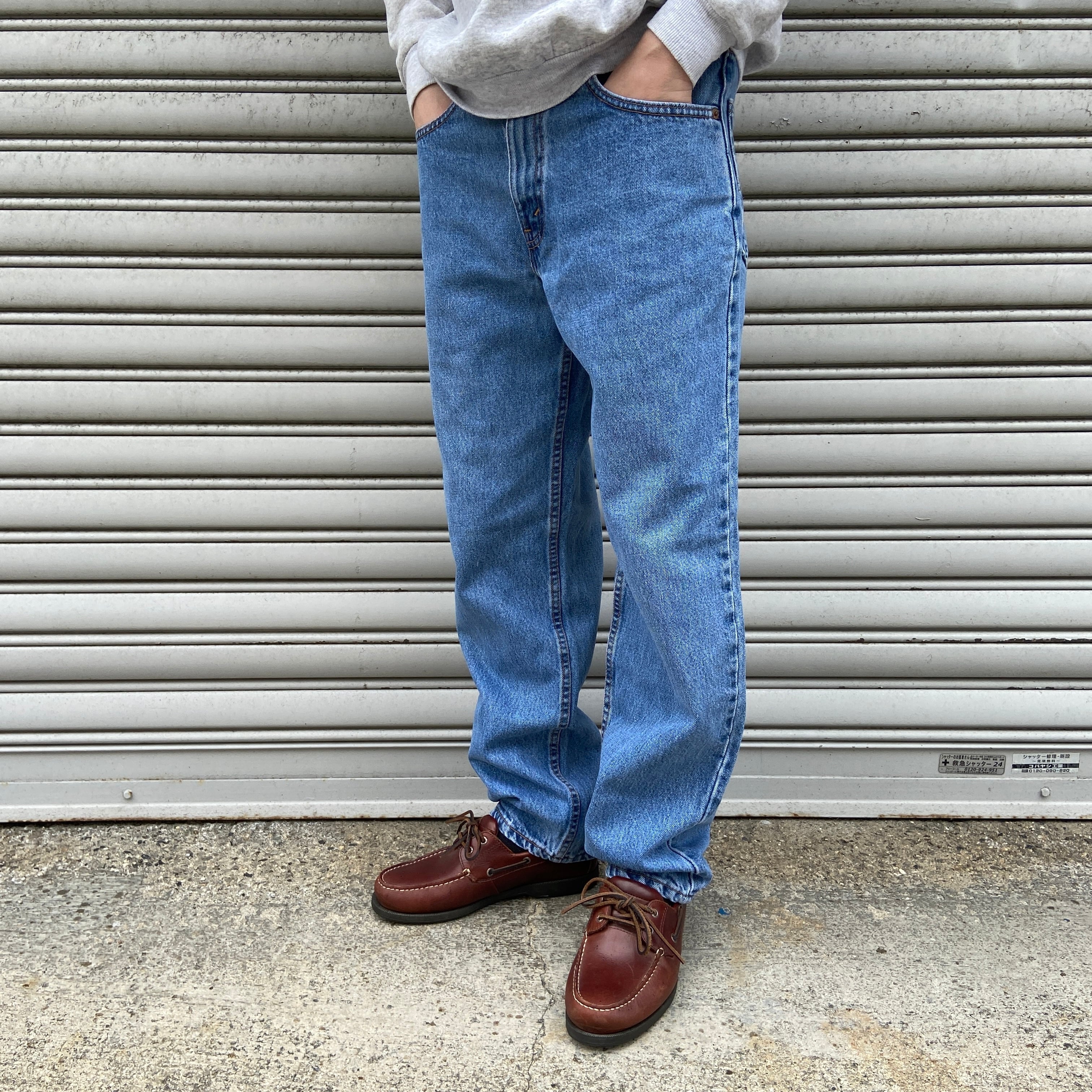 00s Levi's USA製550 リラックスフィットデニムパンツ W32 | 古着屋 Uan