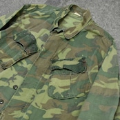 60's~ usarmy jungle fatigue jacket 4th boro