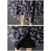 ダークメッシュ ワンピース セット  30142