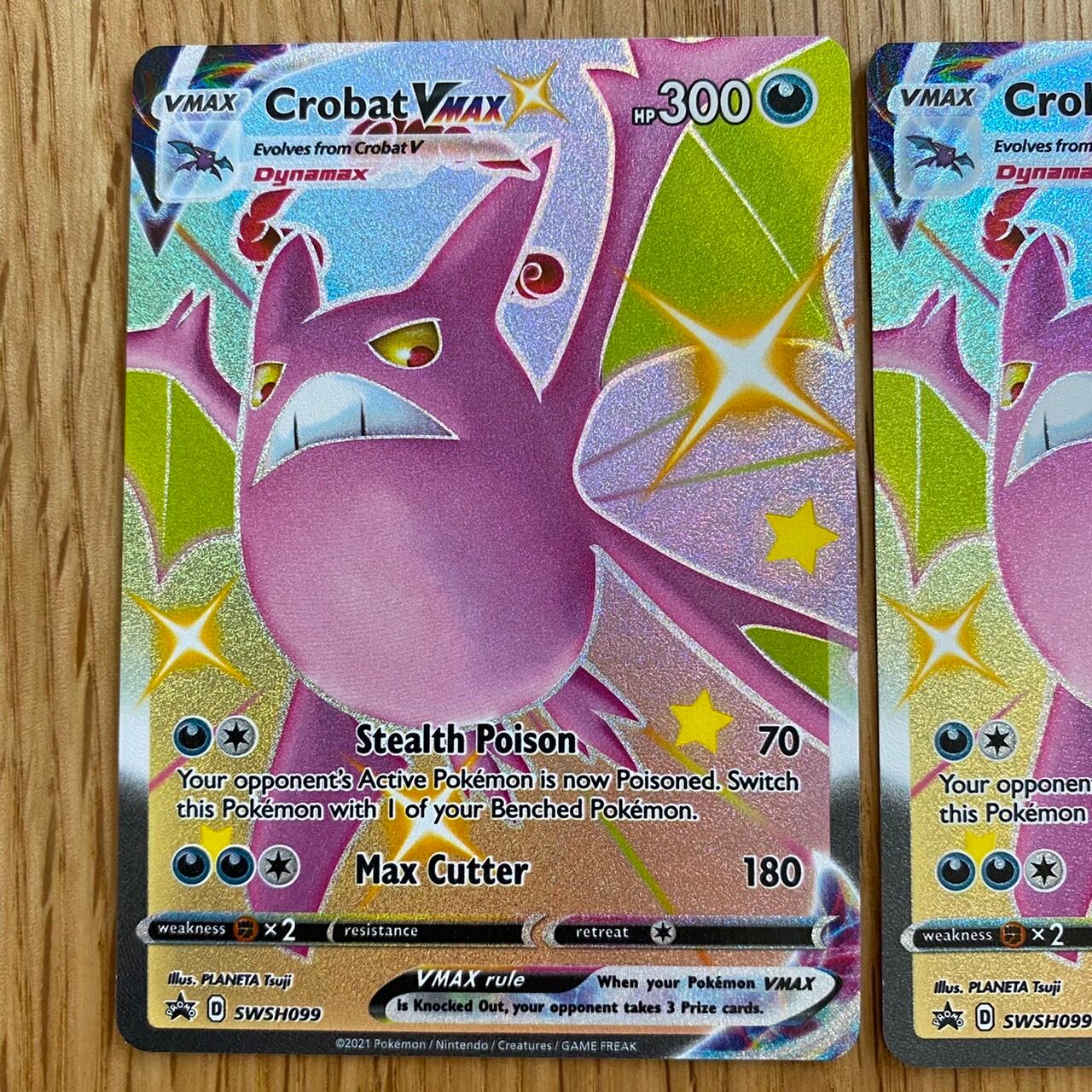 ポケモンカード クロバット クロバットVmax / Crobat VMAX - SWSH099 - Shiny Promo （ホロ