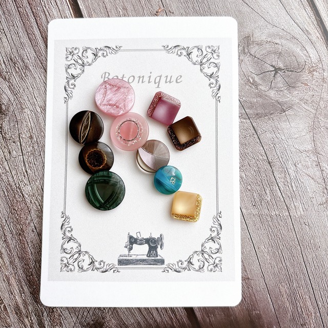 素材としてのボタン ｜ Botonique No.004