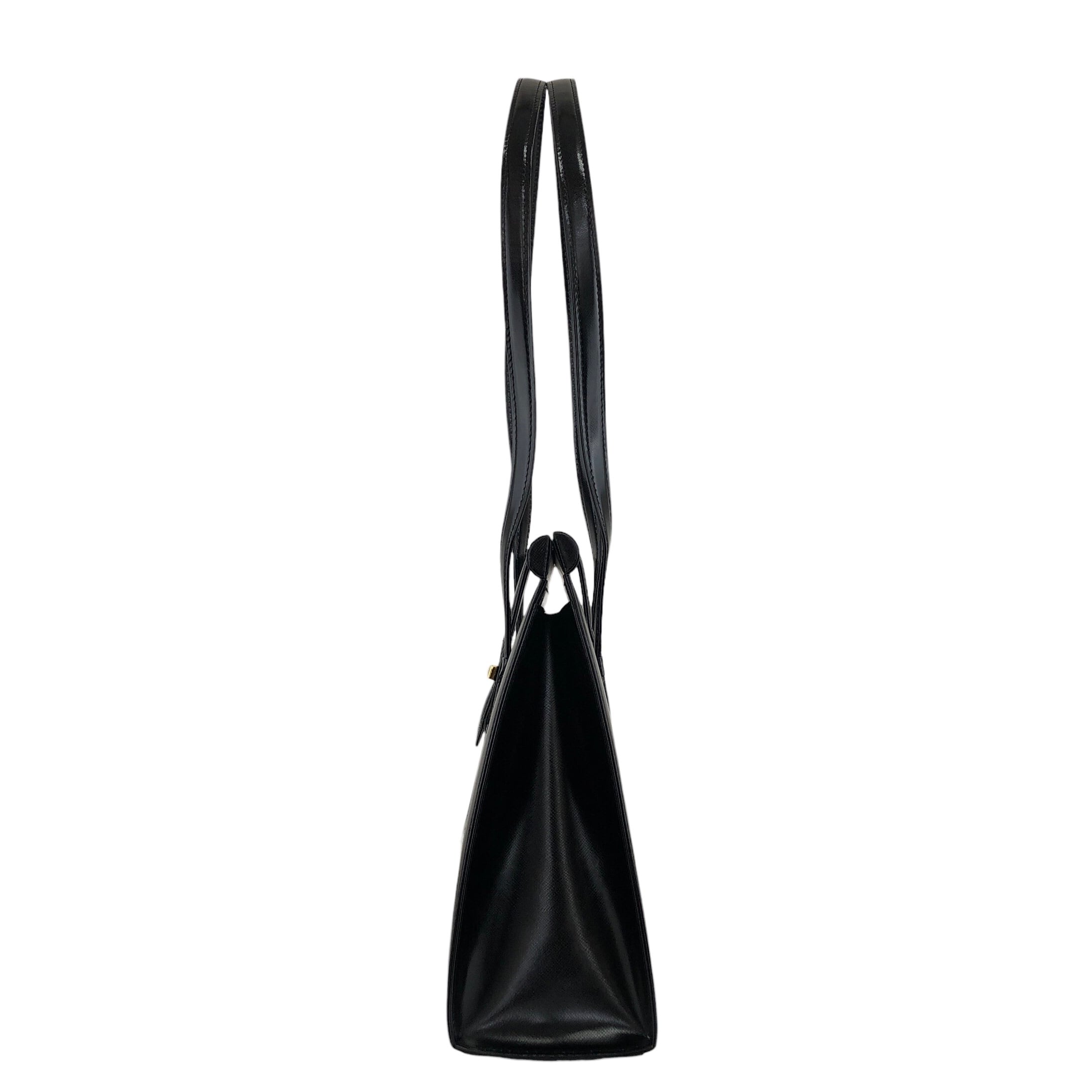Yves Saint Laurent イヴ・サンローラン トートバッグ ブラック