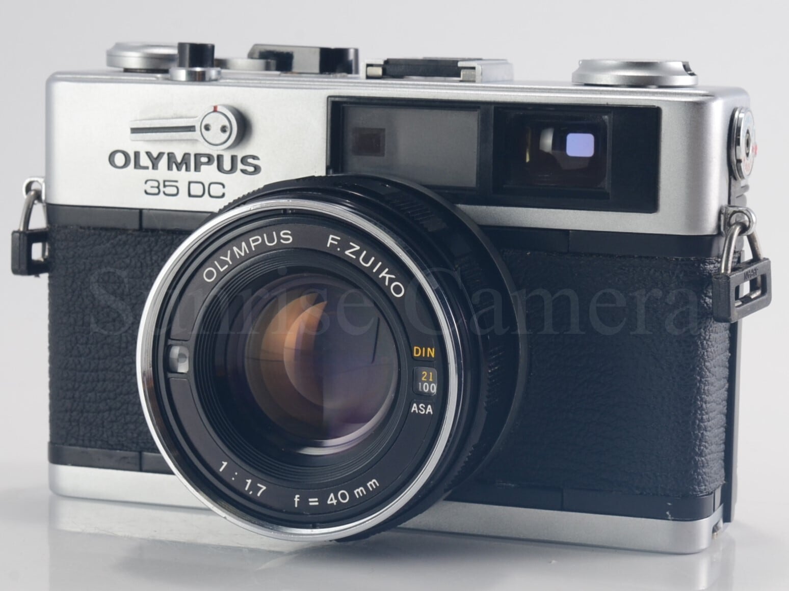 OLYMPUS 35DC / F.Zuiko 40mm F1.7 後期型 整備済 ネガフィルム付