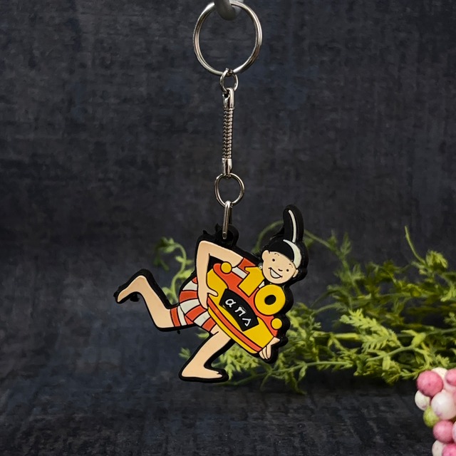 フランス ヴィンテージ フレンチ キーホルダー レトロ 広告ノベルティ 雑貨 2410021-11