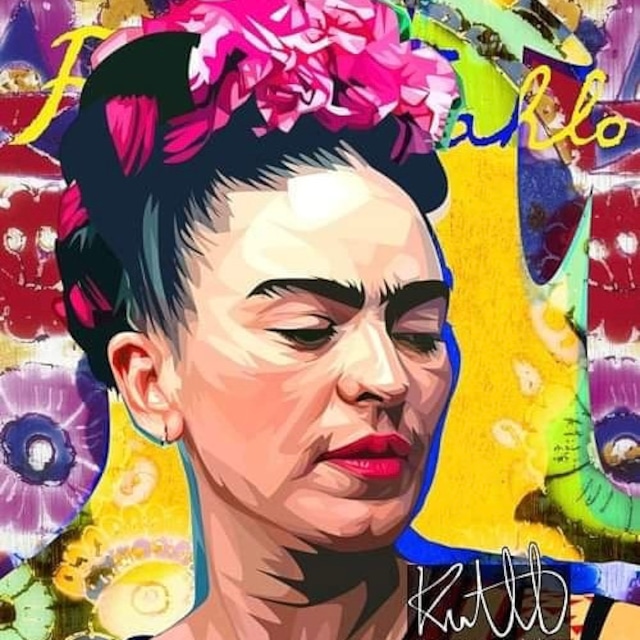 フリーダカーロ 2 / FRIDA KAHLO VER.3 / サイズ 26cm / PAPL_0057