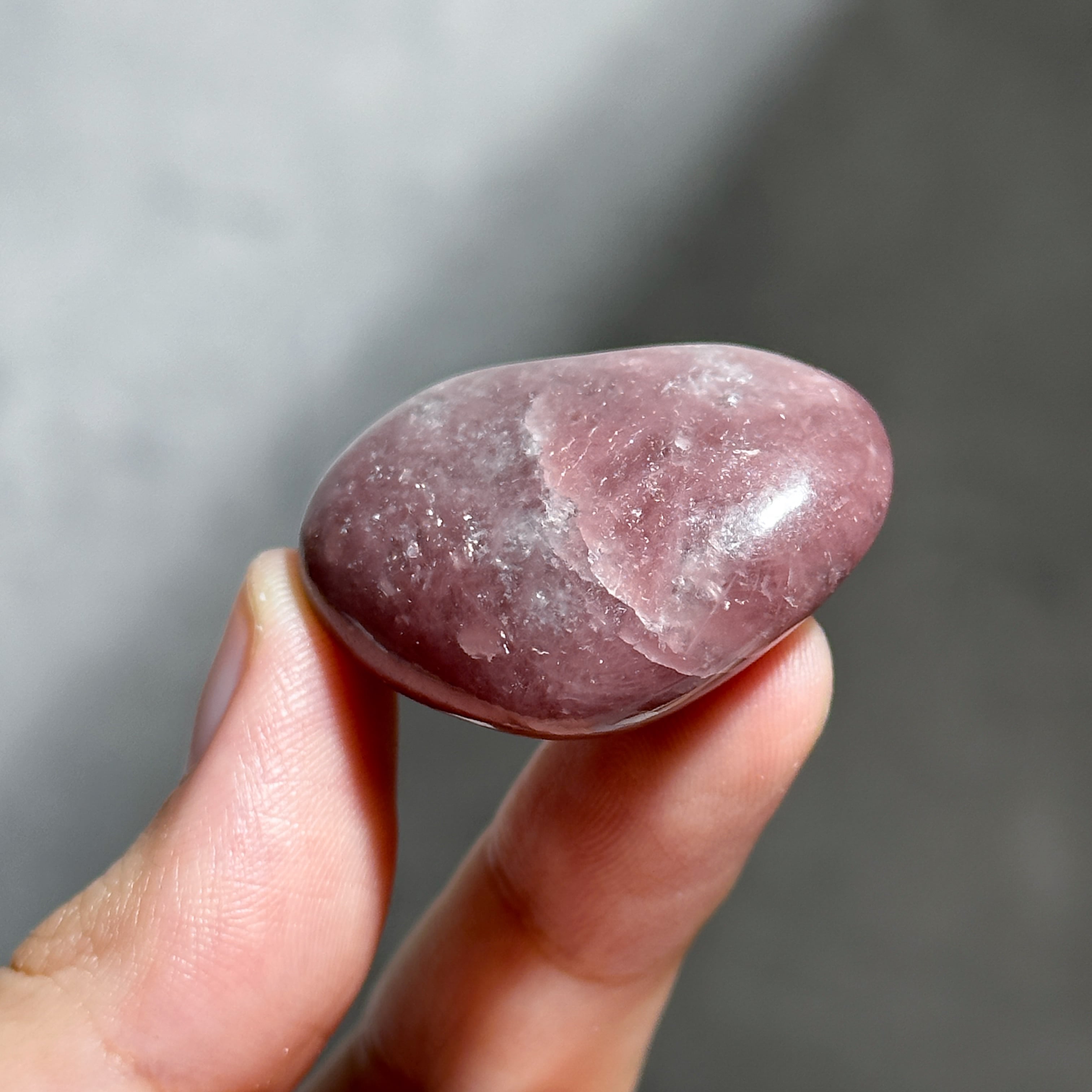 ピンクレピドライト ハート 15 ♡ Pink Lepidolite ♡天然石・鉱物