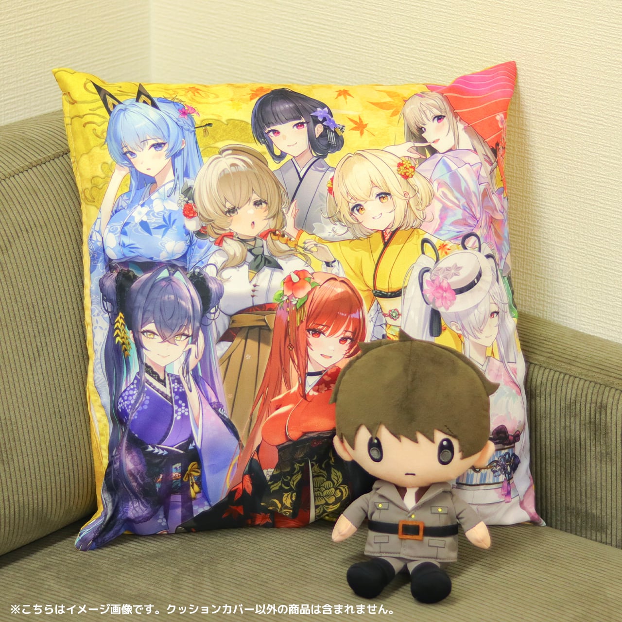 NIKKE クッションカバー(NIKKE in 京都 はんなりスタンプ回遊旅