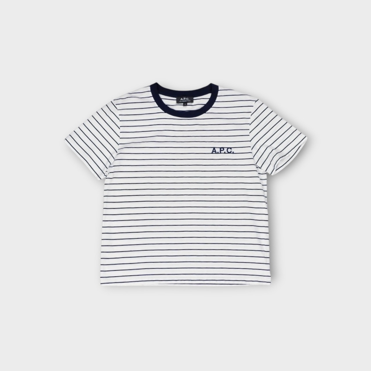 A.P.C.【RELUME T-SHIRT BORDER】