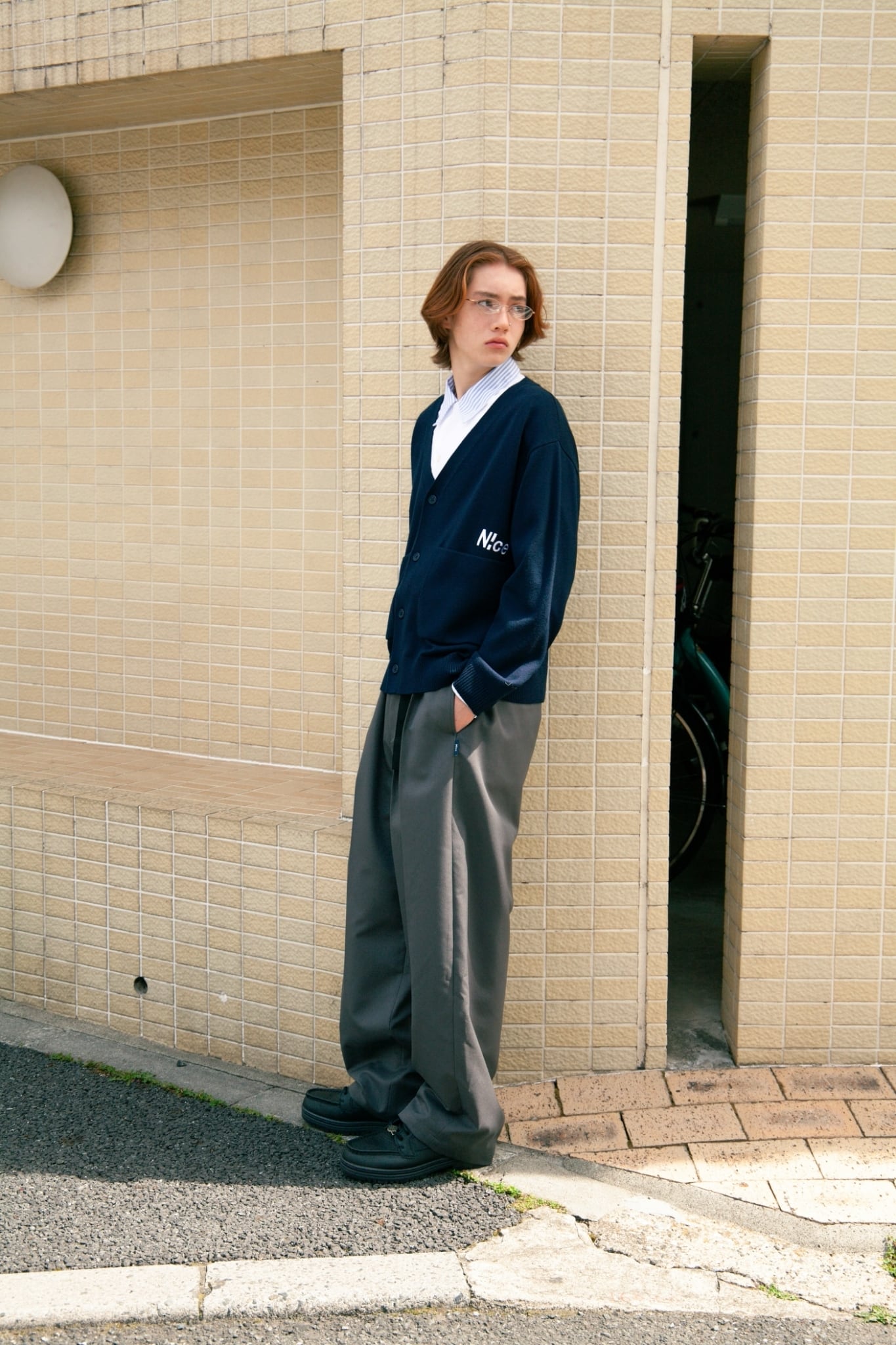 N!ce chino pants（GREY） | N!ce shop