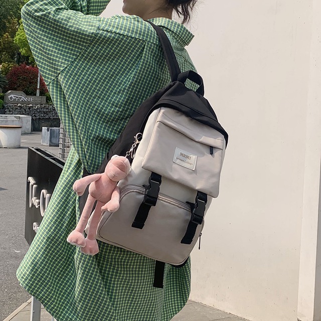 バックパック2020新しいバッグ男性中学生中学生大学生女性のファッショントレンドバージョン野生のバックパック Tiancai_Wing_Bag1420423