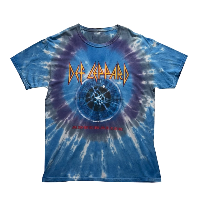 DEF LEPPARD tie-dye music tee “ADRENALIZE”