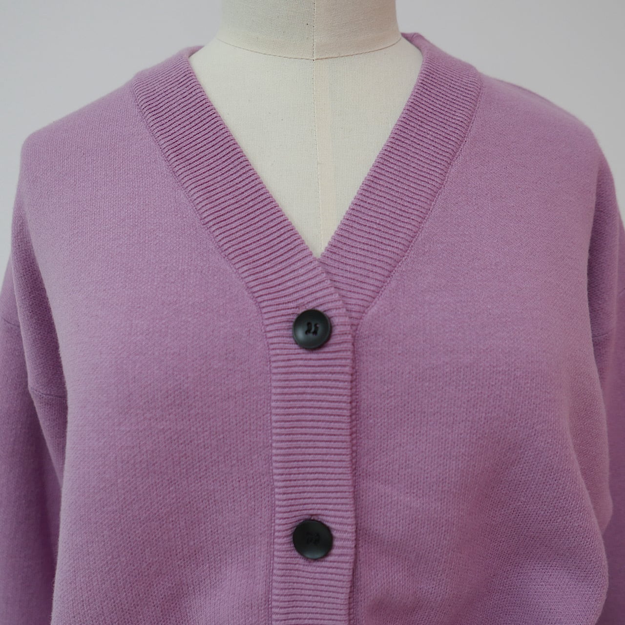 リバーシブルカーディガン(ラベンダー×ネイビー) | LINKABLE