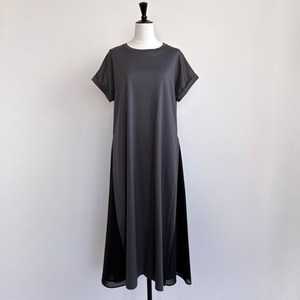 〈SELECT〉サイドスイッチングカットワンピース 610-21022