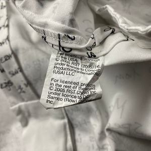 AD2005 COMME des GARCONS HOMME PLUS white cotton tailored jacket “Rip & Tongue”