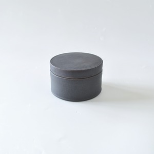 【個展 comfortware】小野俊 / ON-89 黒鉄釉 キャニスター