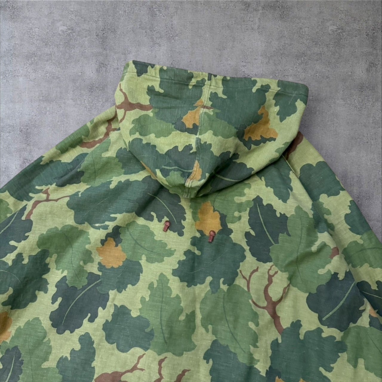 60's~ KAMO Mitchell Camo Pattern Reversible Jacket | spike osu