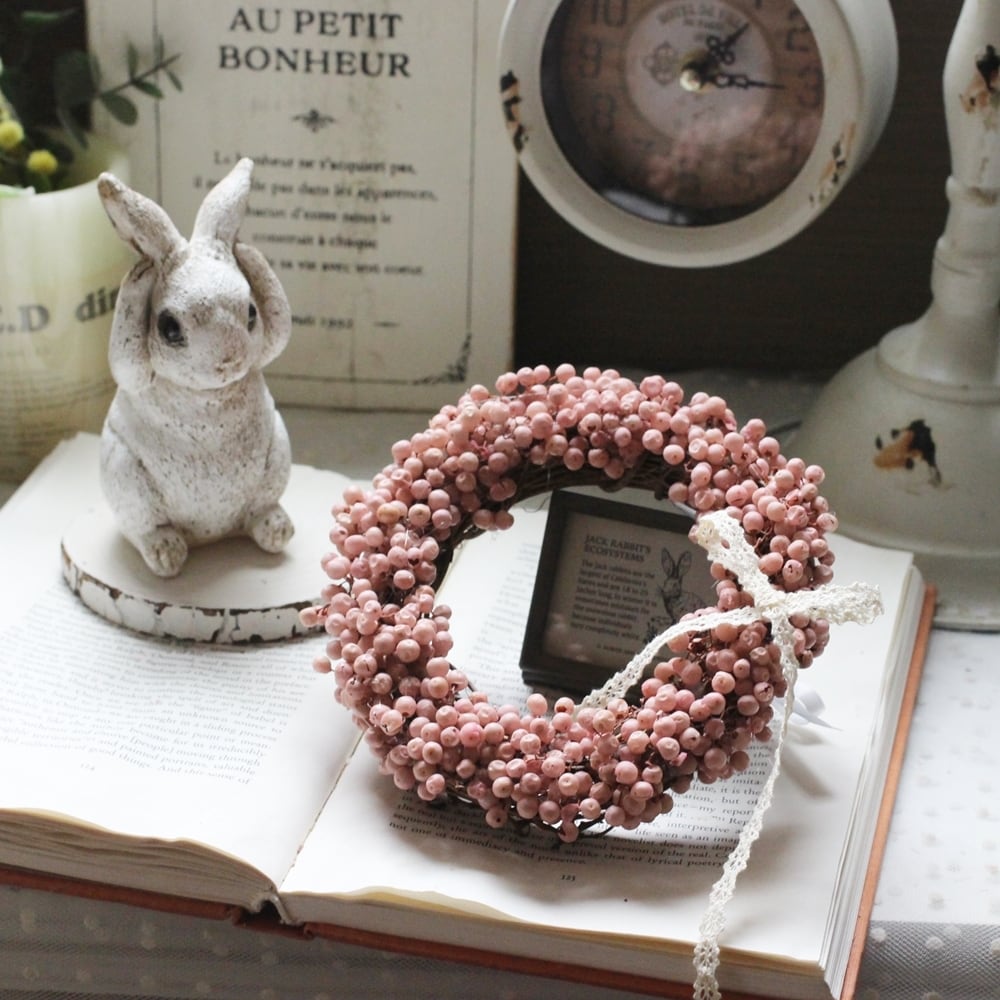 ピンクペッパーベリーのミニリース | petit chocolat プティショコラ