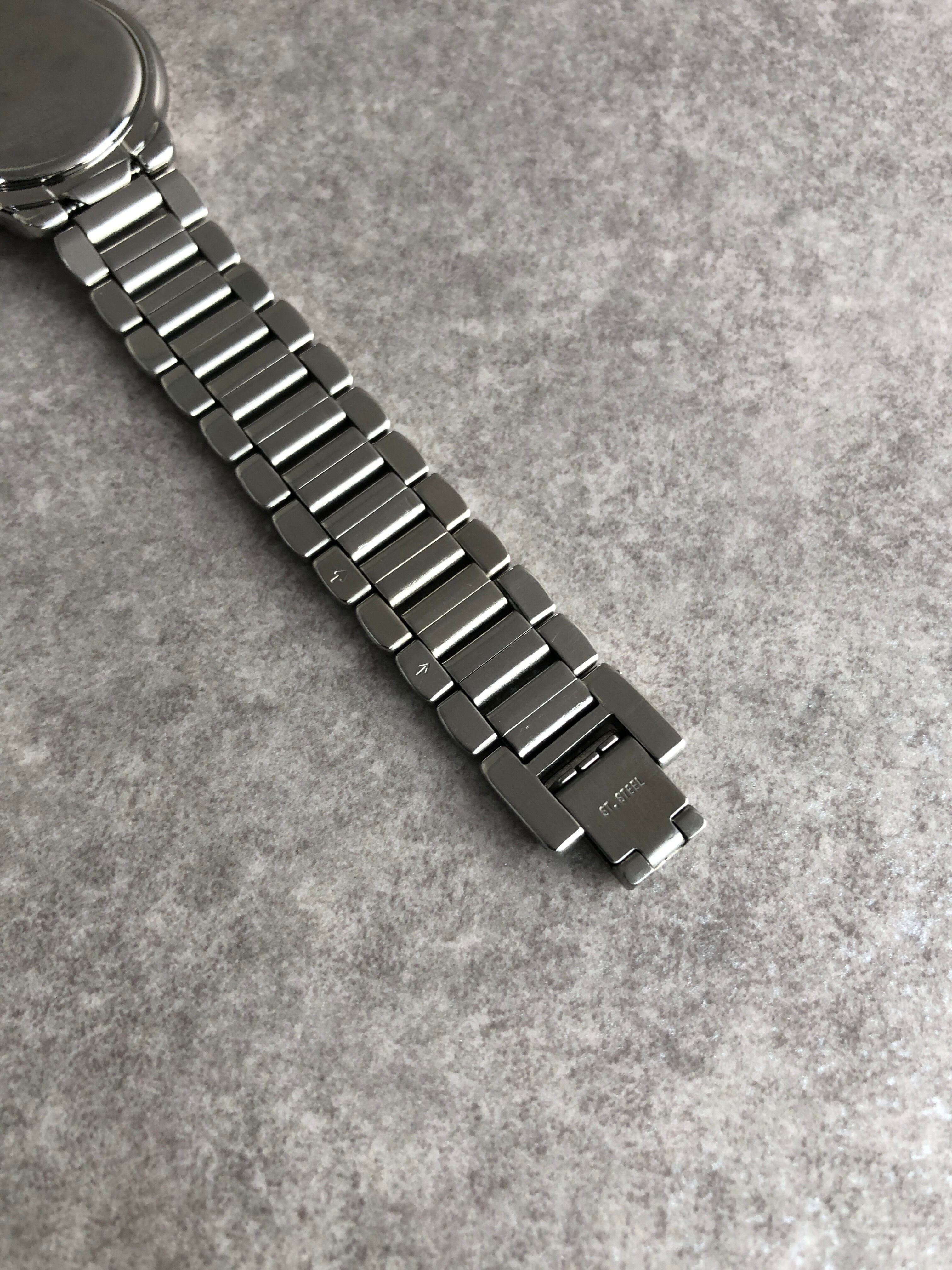 Yves Saint Laurent イヴ・サンローラン 腕時計 シルバー ブルー YSL