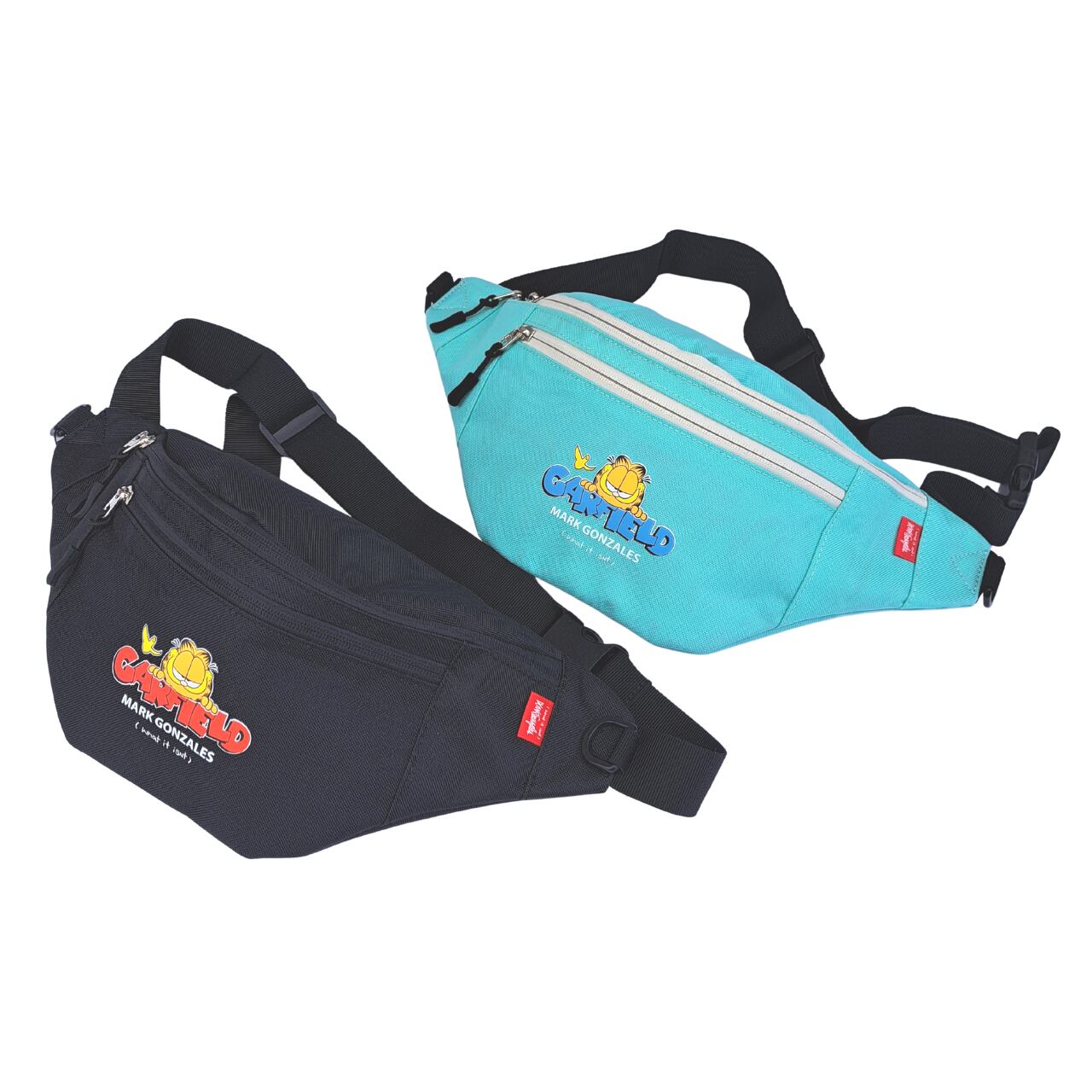 WHAT IT ISNT×GARFIELD Shoulder bag(black)(mint)