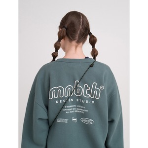 [MAINBOOTH] MNBTH Sweatshirt(KHAKI) 正規品 韓国 ブランド トレーナー