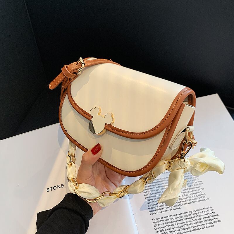 オータムスタンダード レトロ 秋物 スクウェア メッセンジャーバッグ 手作りハンドバック91786593973