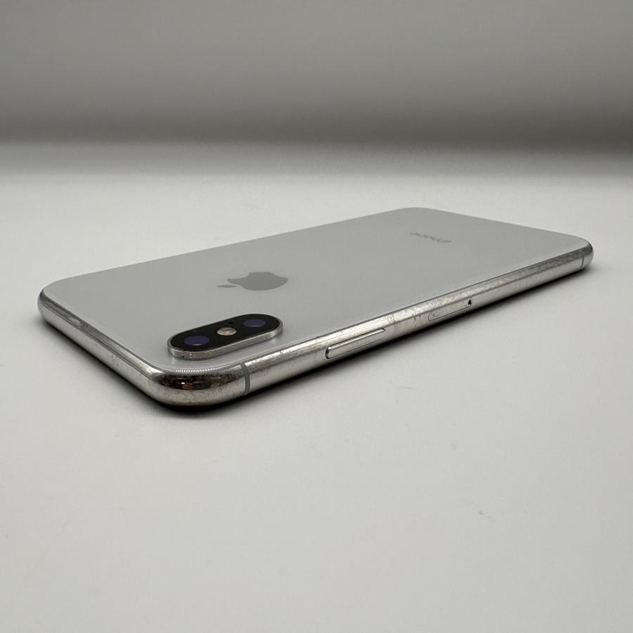 iPhoneX 256GB SIMフリー Apple シルバー ドコモ SIMロック解除済み