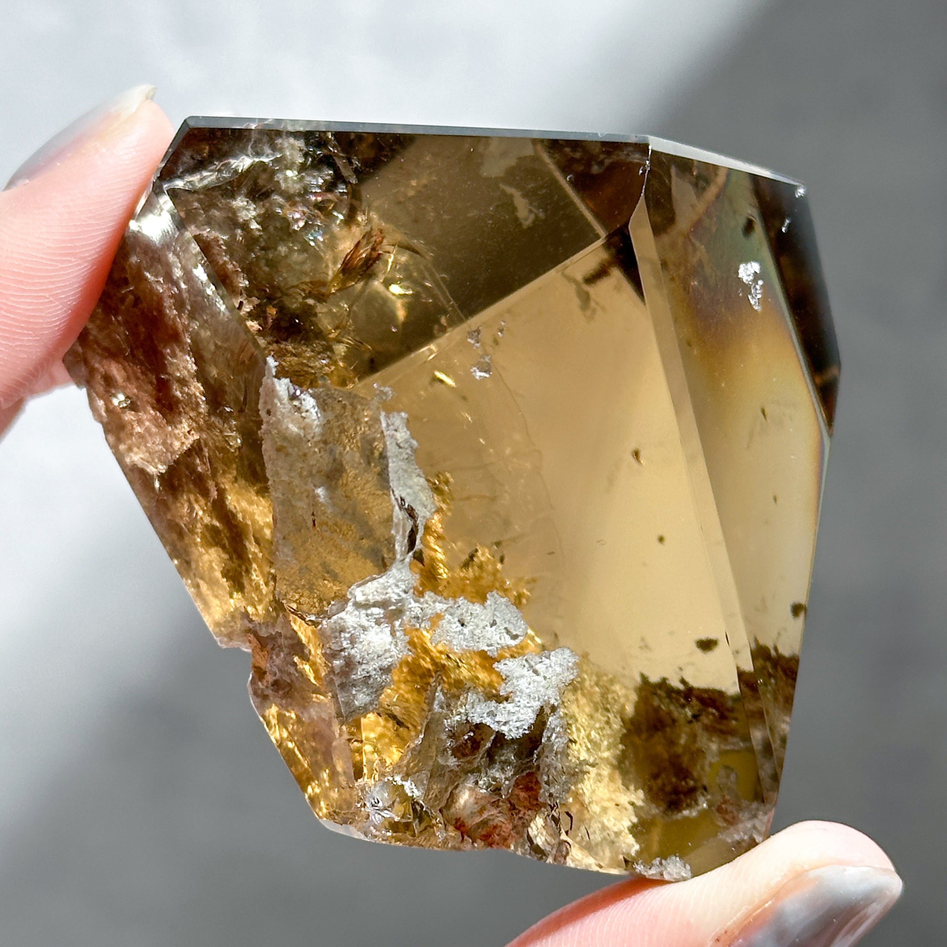 ファントム◎ミナスジェライス産スモーキーガーデンクォーツ フリー