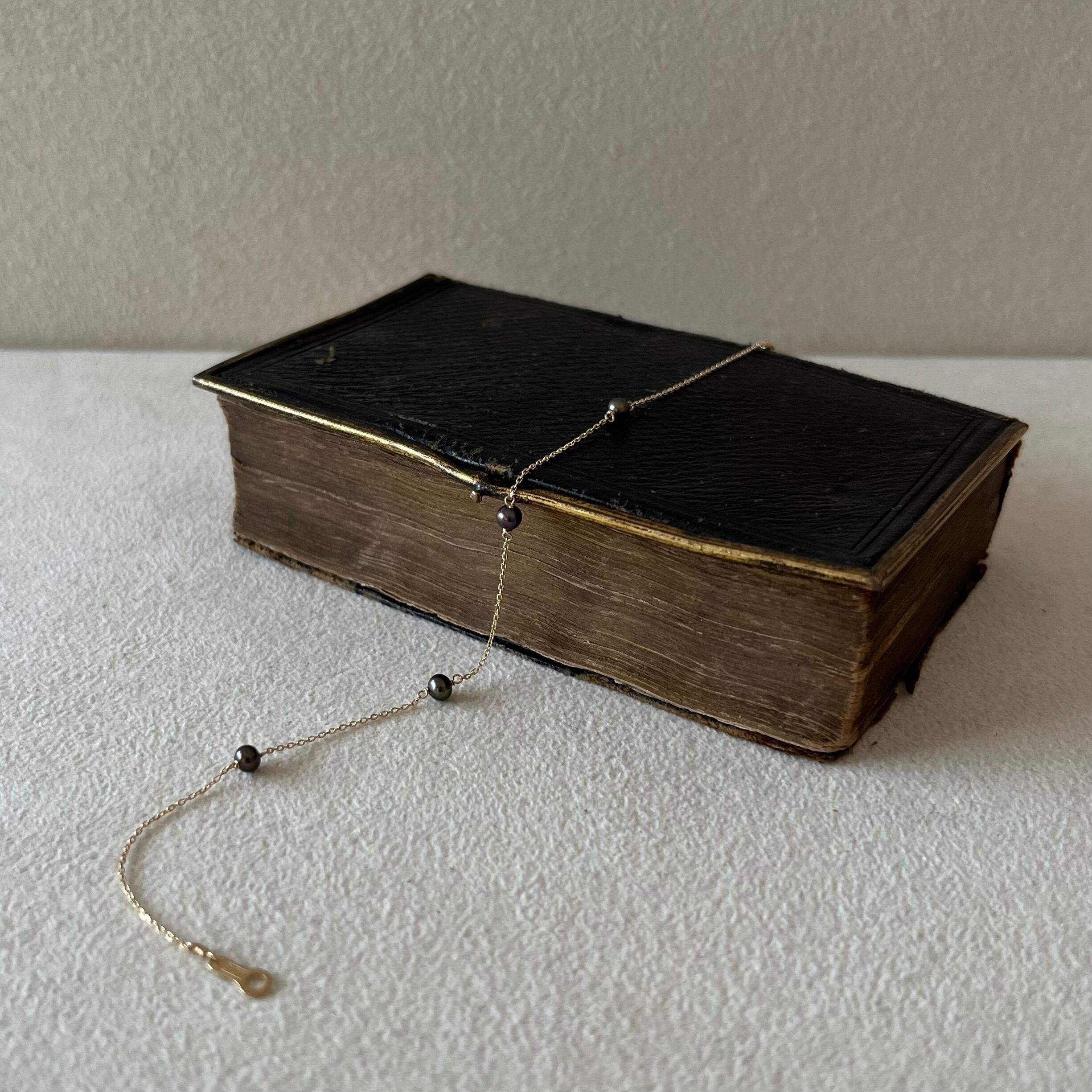 K10 パールのステーションブレスレット