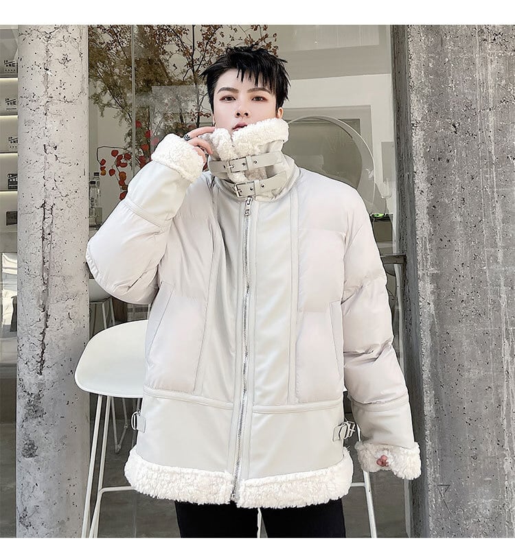 送料無料】KOREA x 原宿 ウィンタースタイルルーズベルベットコート