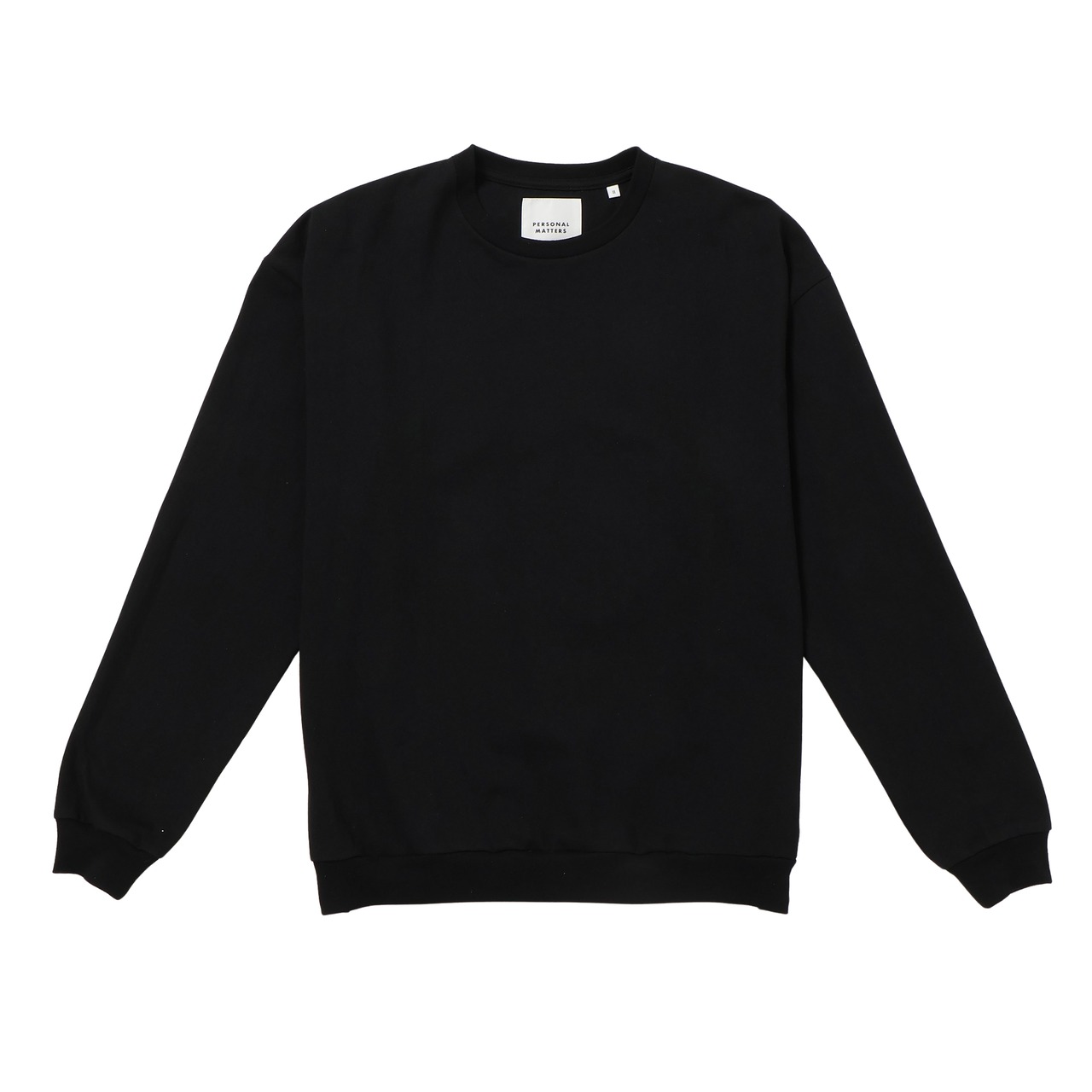 PERSONAL MATTERS  PROJECT N°17 HEAVYWEIGHT COTTON PULLOVER TEE