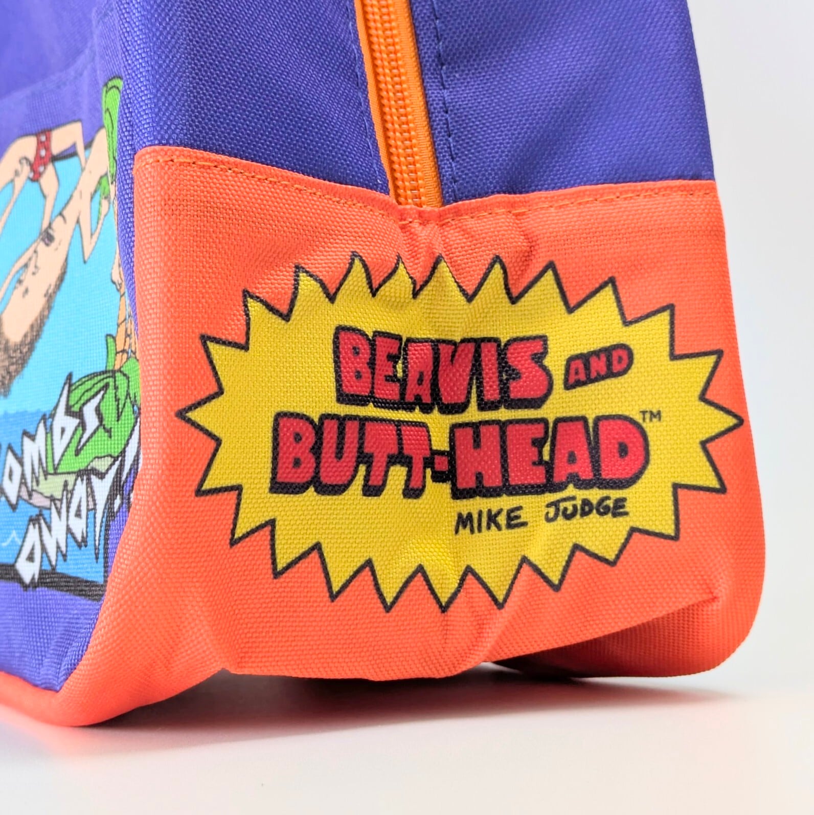 【 Lunch Bag / ランチバッグ 】Beavis and Butt-Head（ ビーバス・アンド・バットヘッド ） / お弁当箱入れ〚アメリカン雑貨 アメトイ〛