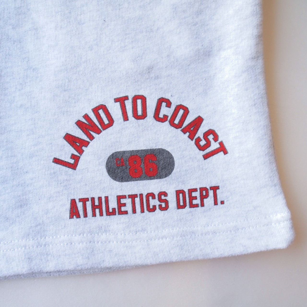 【DARGO】"L2C ATHLETICS DEPT" 8onz Sweat Pants（ASH GRAY）