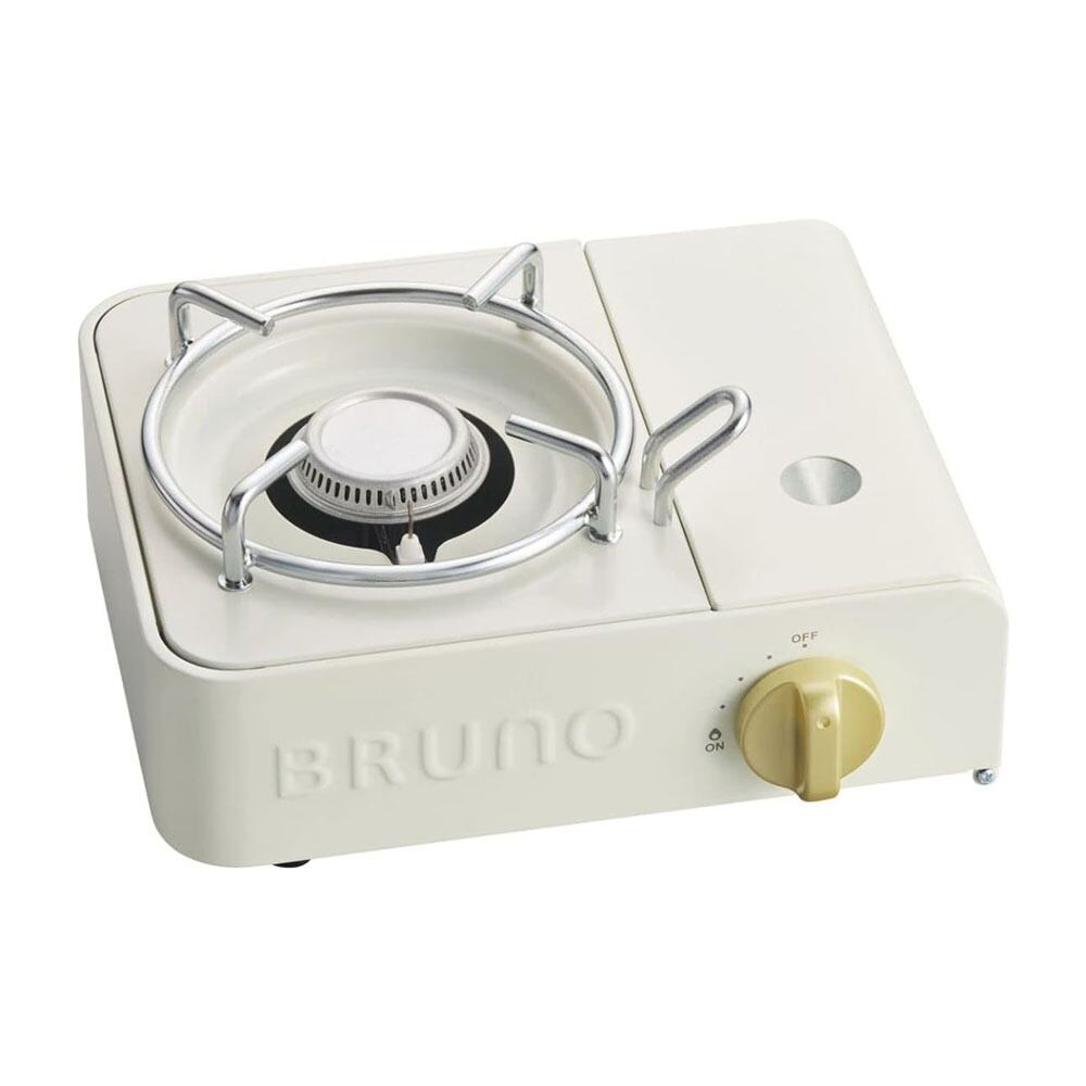 BRUNO ブルーノ カセットコンロ ミニ アイボリー BOE094 / カセットボンベ式 キッチン アウトドア