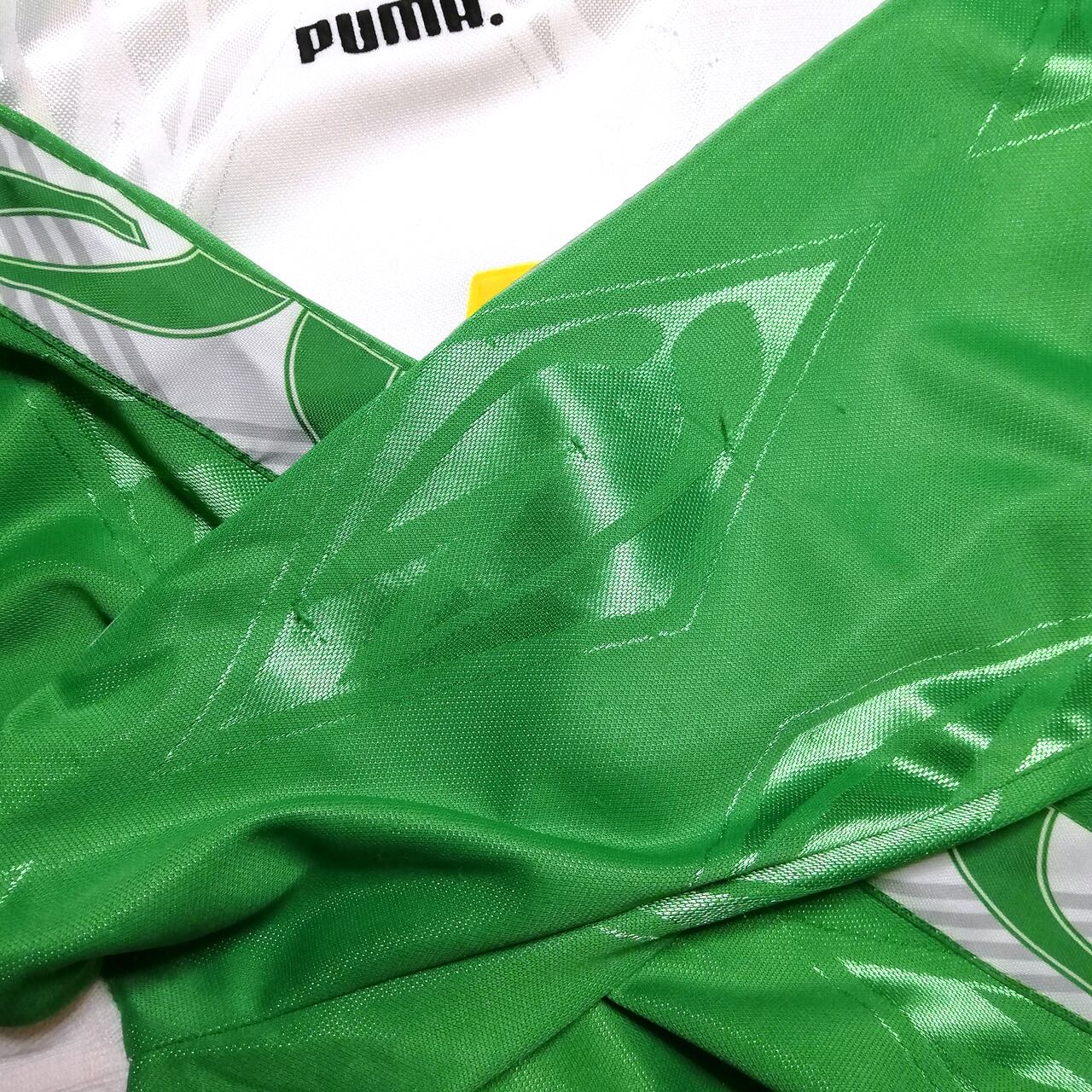 USED】ヴェルダー・ブレーメン 1995-96 Puma ホーム長袖ユニフォーム