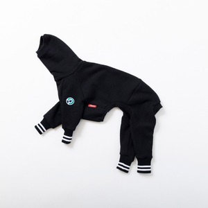 裏起毛トレーナー　black / イタグレ服