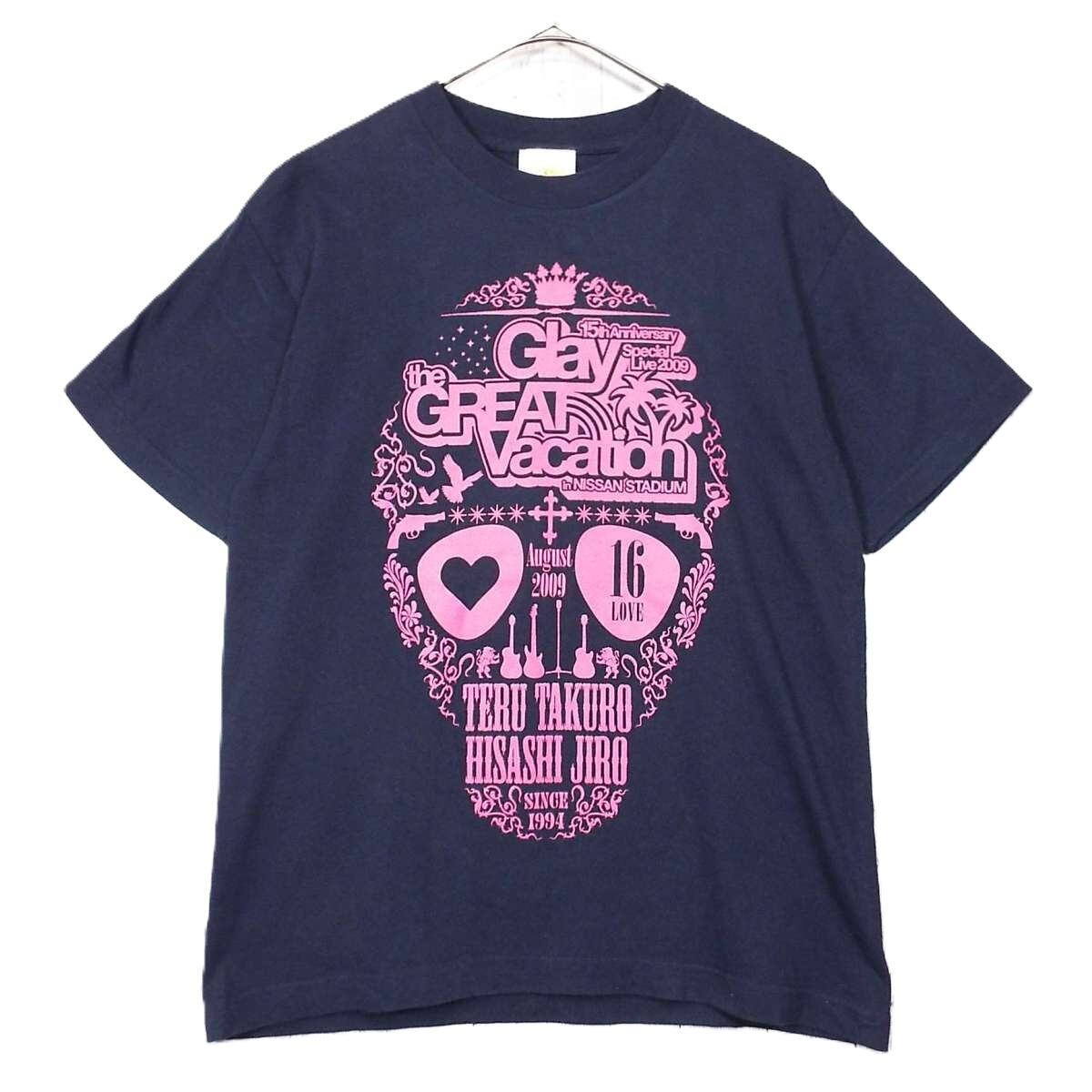レアグッズ】【ライブTシャツ】Glay グレイ 15th anniversary the