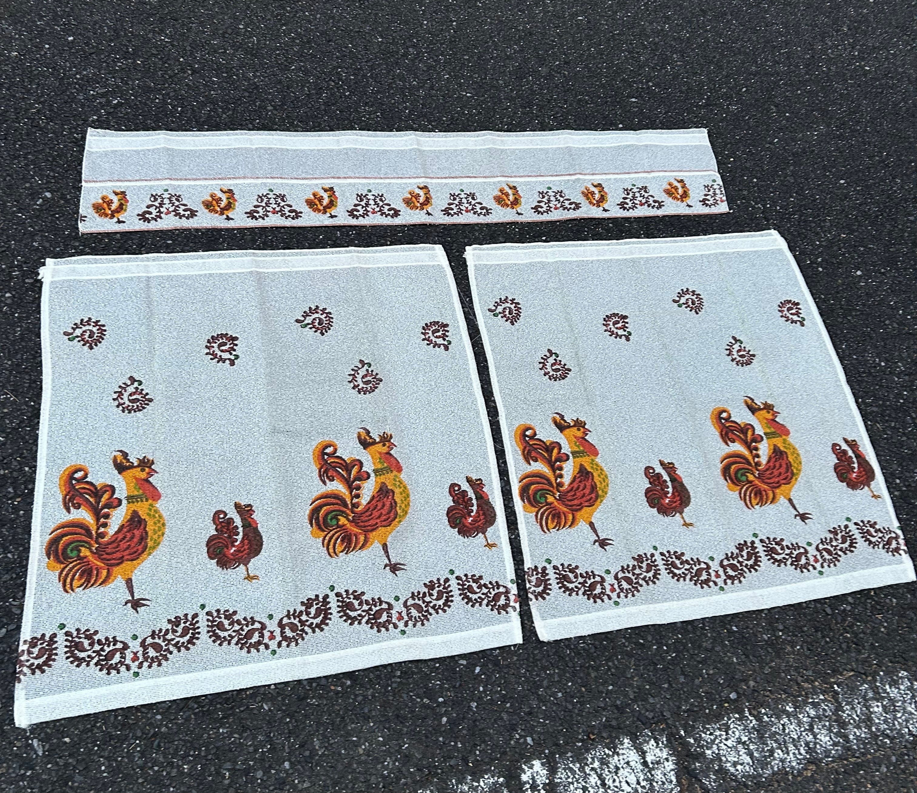 70s VINTAGE curtain set