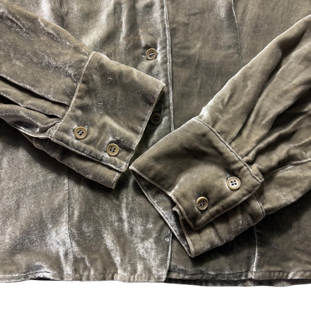 vintage GIORGIO ARMANI velvet shirt