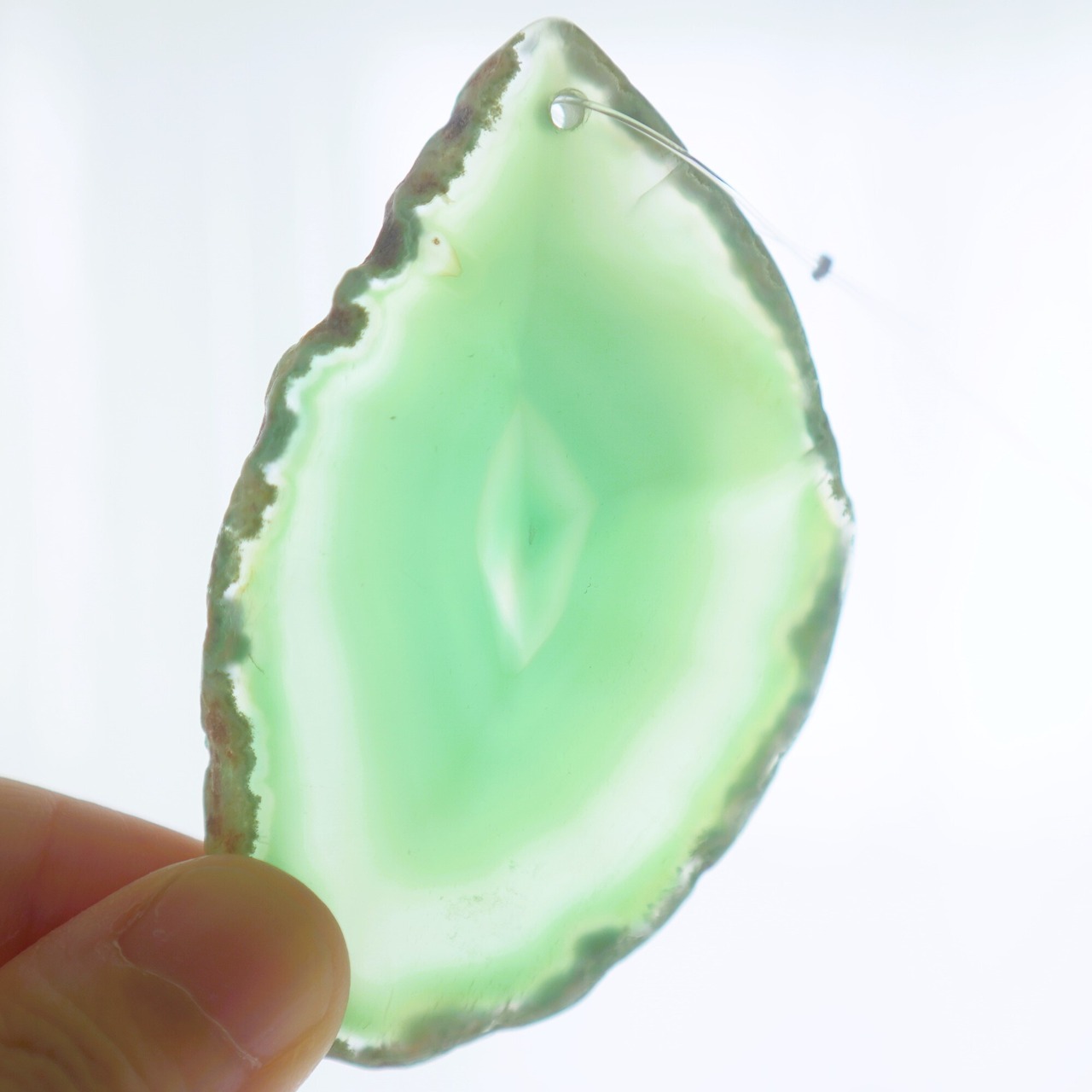 Clear Rainbow - アゲートヒーリングチャイム / Agate Sun Catcher Wind Chime 130