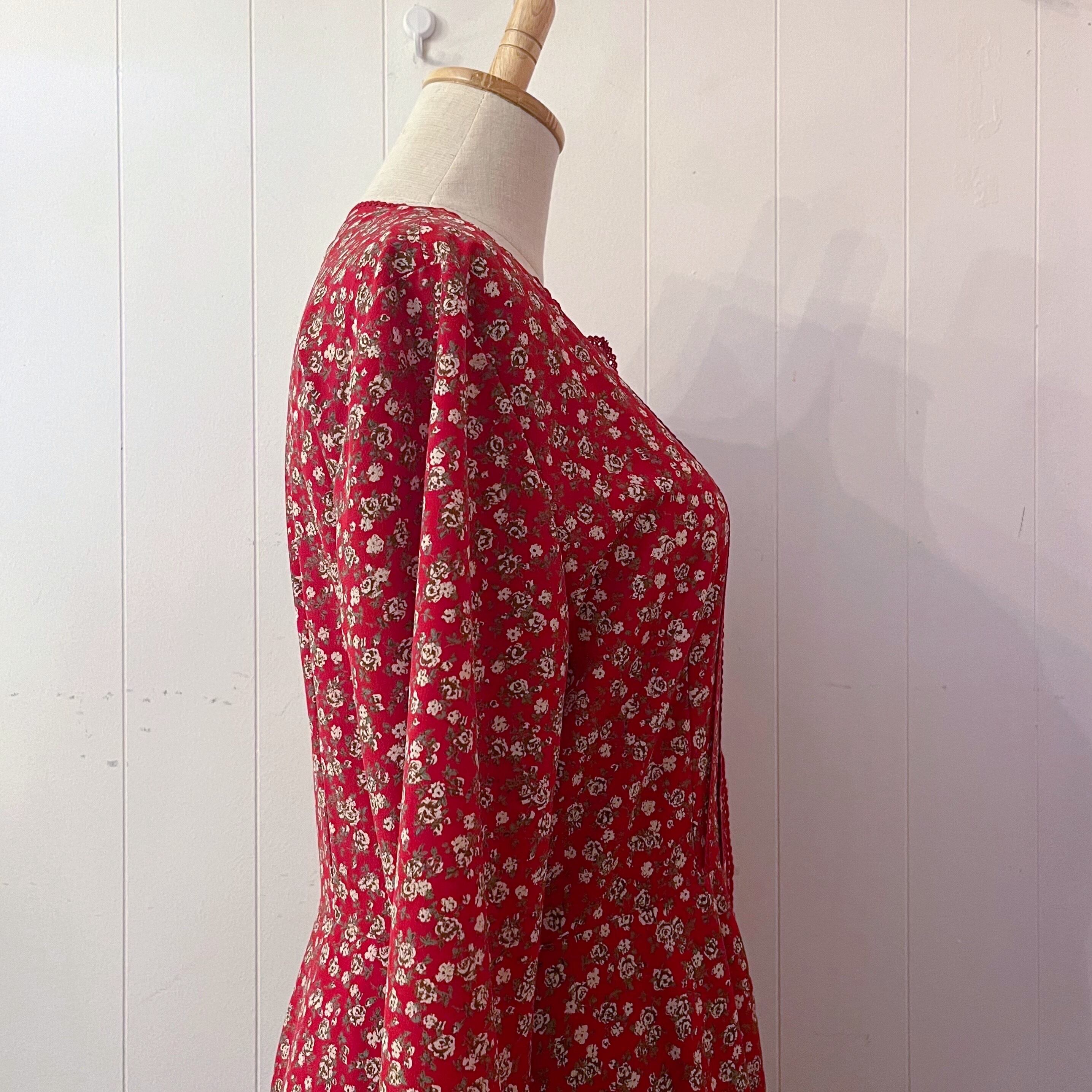 white mini rose long one-piece