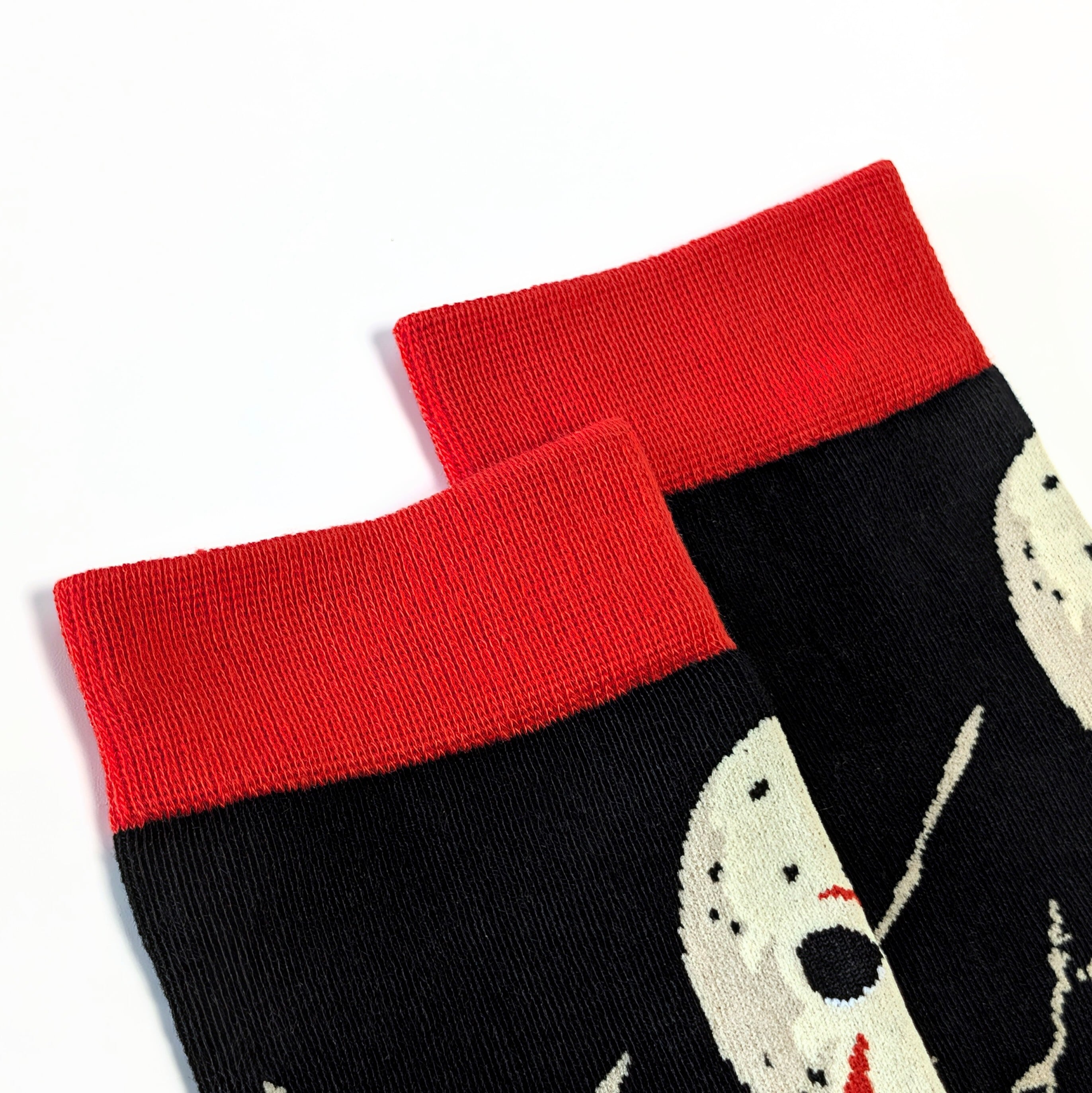 ♧【 crew socks / クルーソックス 】Friday the 13th（ 13日の金曜日 ）『 ジェイソン 』 /  靴下 / ソックス〚アメリカン雑貨 アメトイ〛