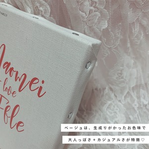 ウェルカムボード　logo／選べるカラバリ【 A3 】