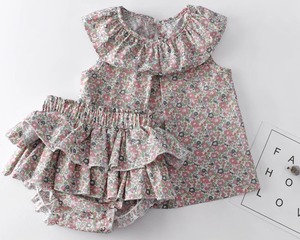 セットアップ / 花柄 / 女の子 / 〜24ヶ月