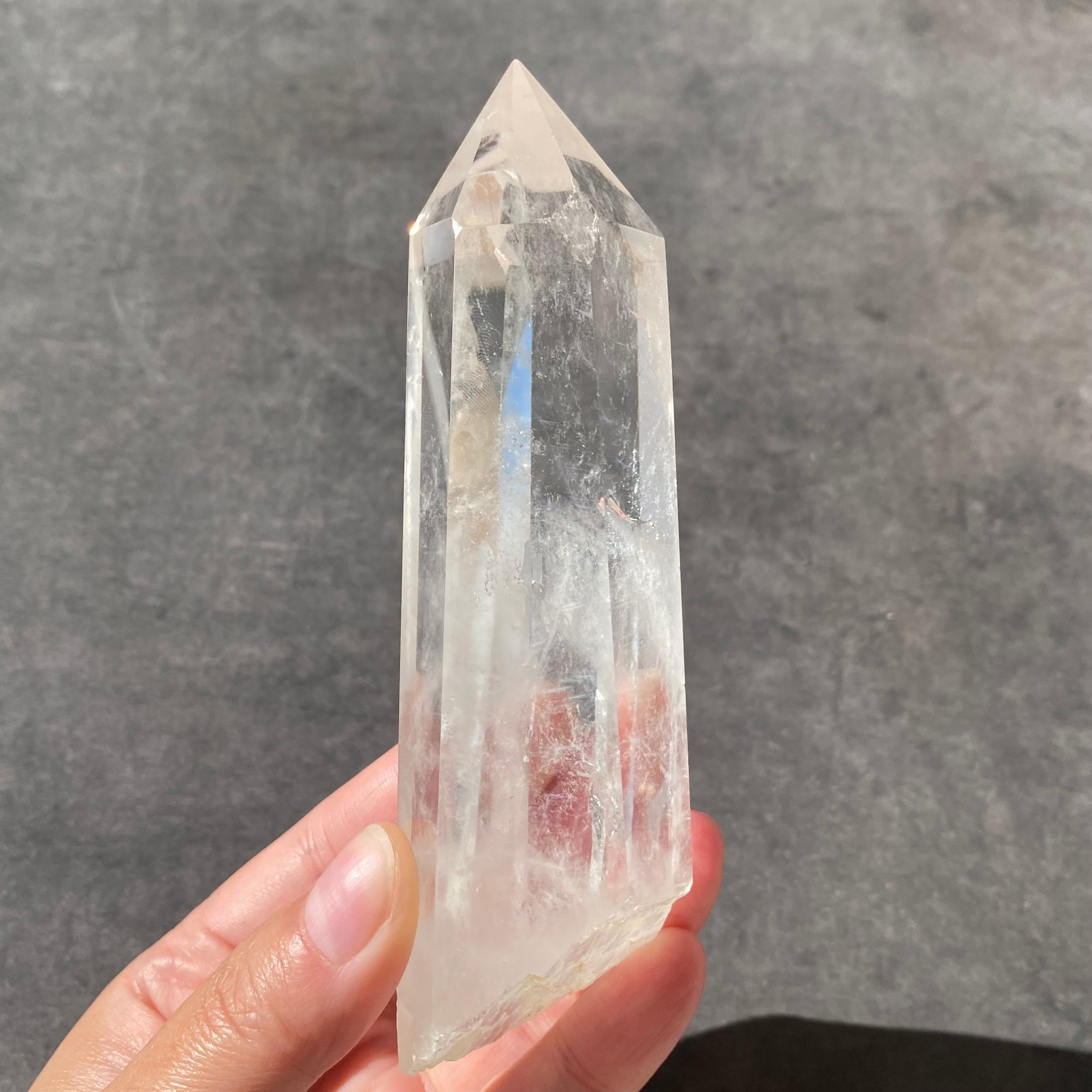 ブラジル産♦︎clearquartz クリアクォーツ|ポイント タワー tower