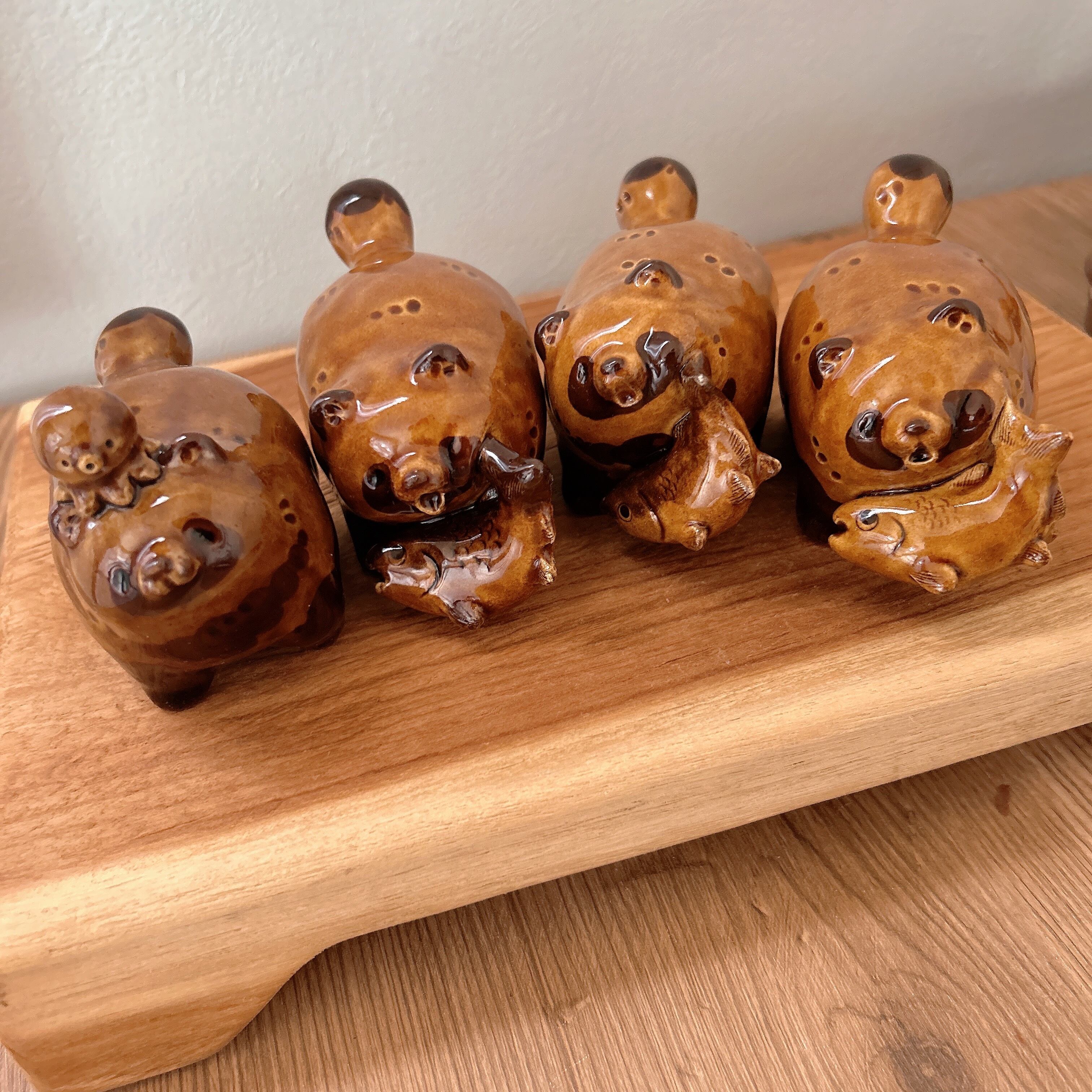 木彫りの熊風たぬき 捕獲失敗③ | BlueBell