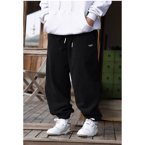 Drawcord fleece jogger pants 0137