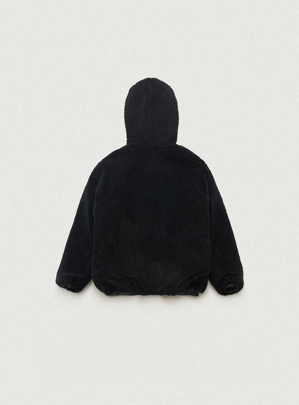 1月初旬発送 [The Barnnet] Black Eco-Shearling Snuggle Reversible