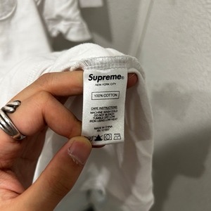 Supreme シュプリーム メッシュ ポケットTシャツ ホワイト sizeXL  