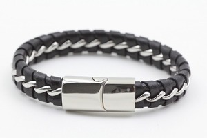 MR.TANGO　Leather Bracelet LATY 〜Black〜 