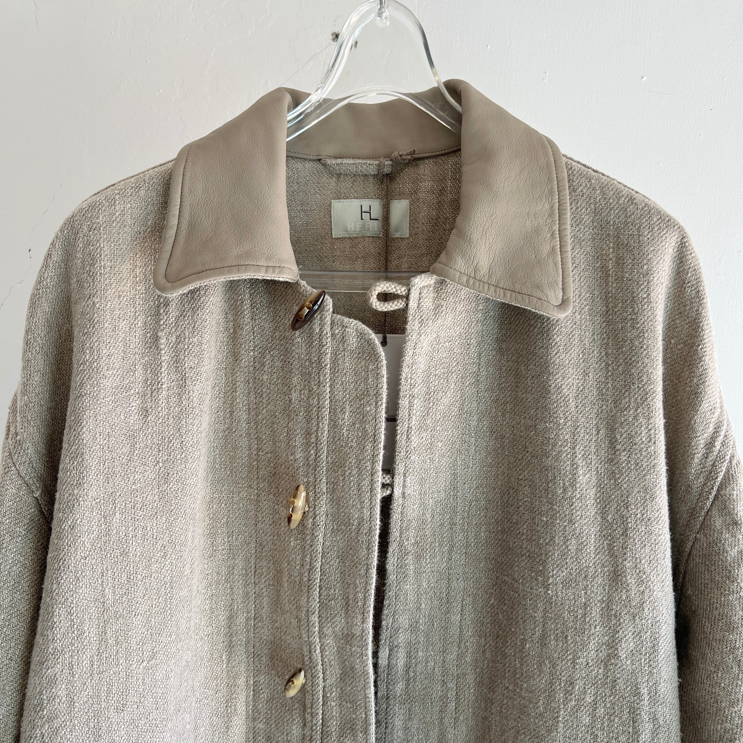 HERILL/ヘリル・Linen Duffel Jacket | a flat shop